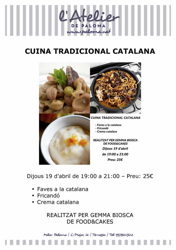 curs cuina catalana