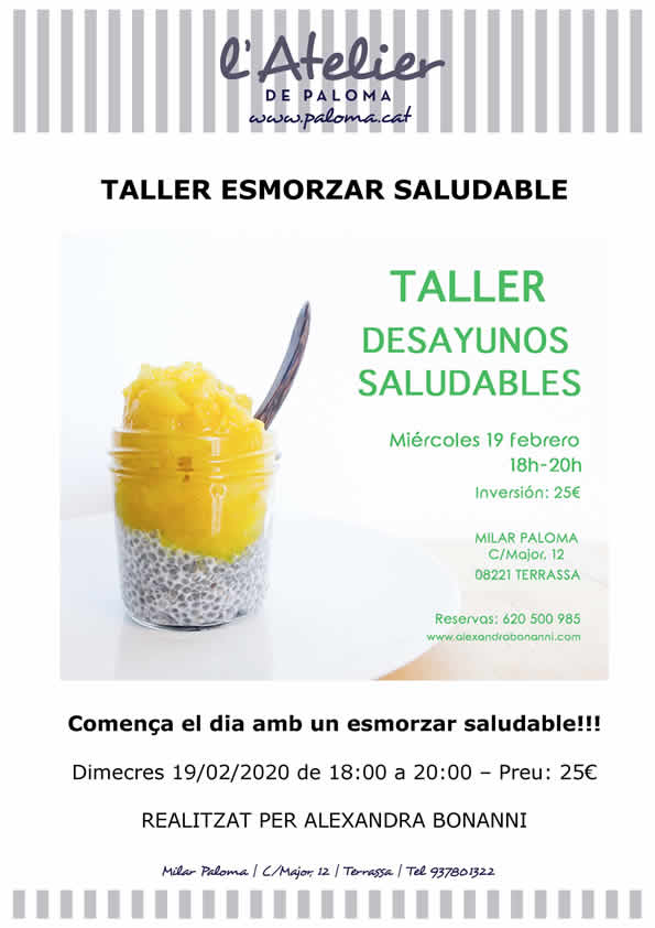 esmorzar saludable