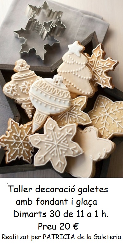 galetes amb fondant i glaça
