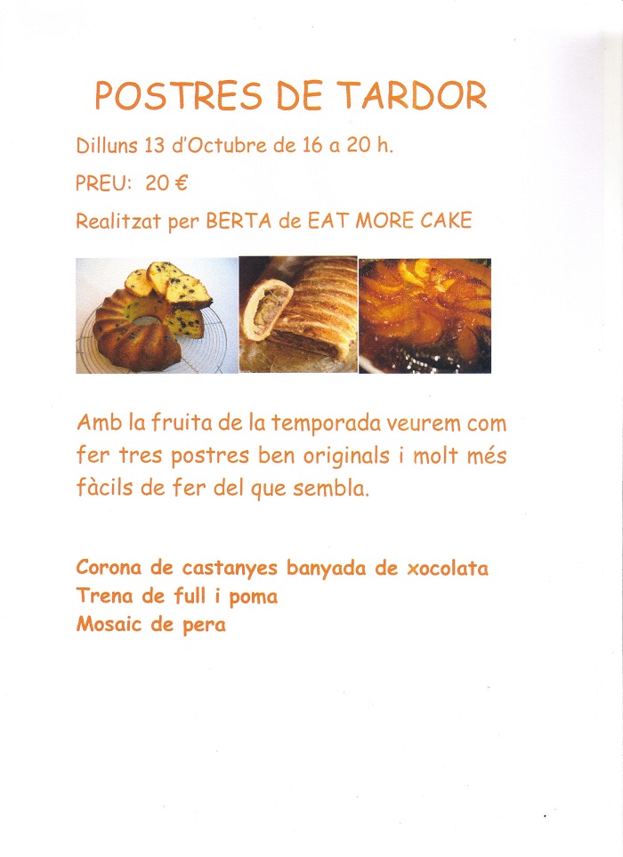 postres tardor